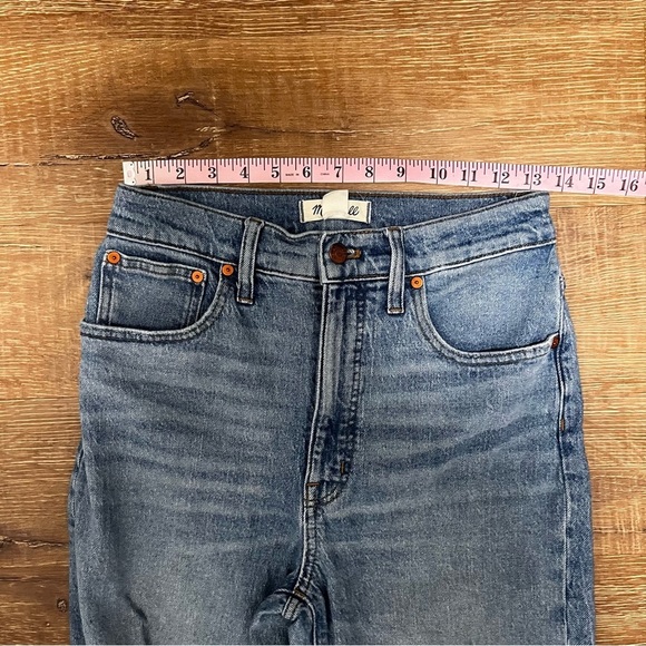 Madewell The Perfect Vintage Straight Jean Size 27 - Picture 10 of 13
